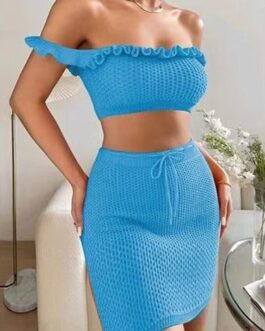 Off Shoulder Queen Two Piece