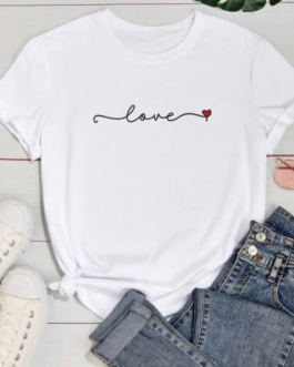 Love Printed T-Shirt