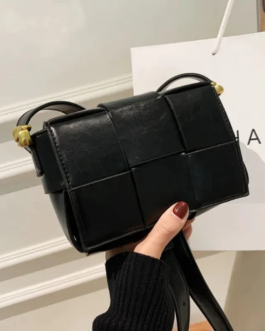 Portable Crossbody Leather Handbag