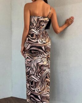 Zedia Slit Dress