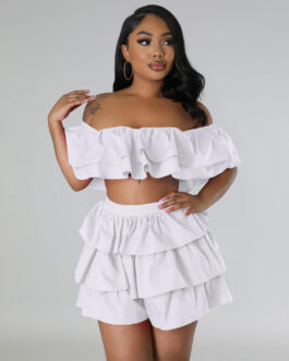 Ruffled Summer Two Piece