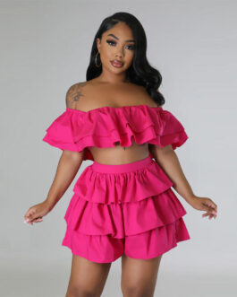 Ruffled Summer Two Piece