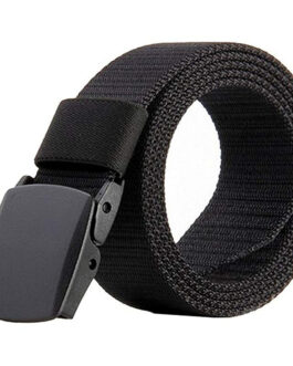 High Quality Men’s Belt – Automatic Buckle Nylon Belt For Outdoor Hunting