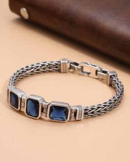 1pc Classic Couple Woven Bracelet, Retro Fashion Bracelet
