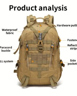 Multipurpose Backpack, Outdoor Sports Bag For Camping Adventuring