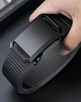 Men’s Outdoor Tactical Belt Thickened Nylon Belt