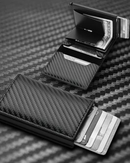 New Smart Fashion Anti-Theft Casual Mini Aluminum Alloy Men’s Wallet