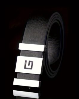 G Buckle Belt, Versatile Smooth Buckle Belt