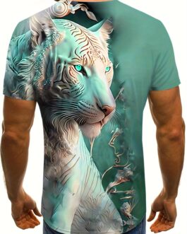 Tiger Print T-shirt