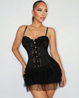 Jilesci Spaghetti Strap Dress