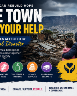 Natural Disaster in Cape Town, South Africa